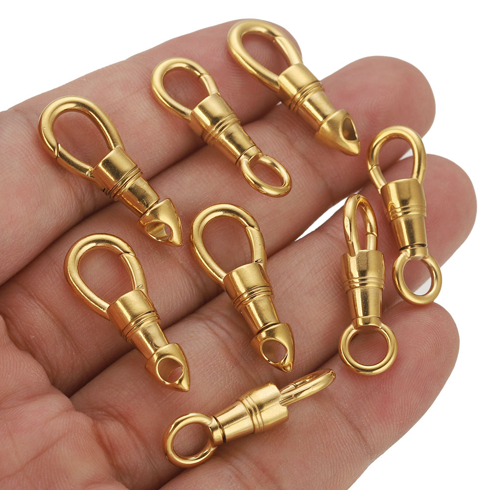 Jewelry Making Hobby - 2 개/몫 스테인레스 스틸 가방 열쇠