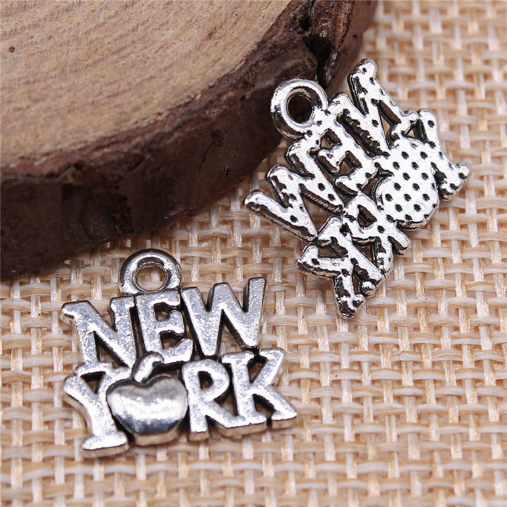 Jewelry Making New York - 뉴욕 참 쥬얼리 제작 부품, 15x14mm,