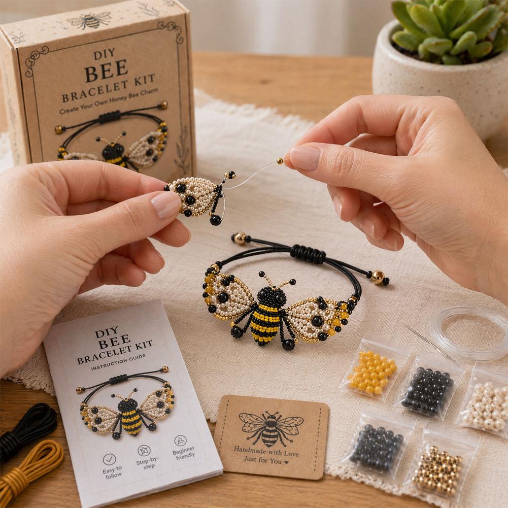 Jewelry Making Kits For Girls - 동물 DIY 비즈 팔찌 만들기 키트