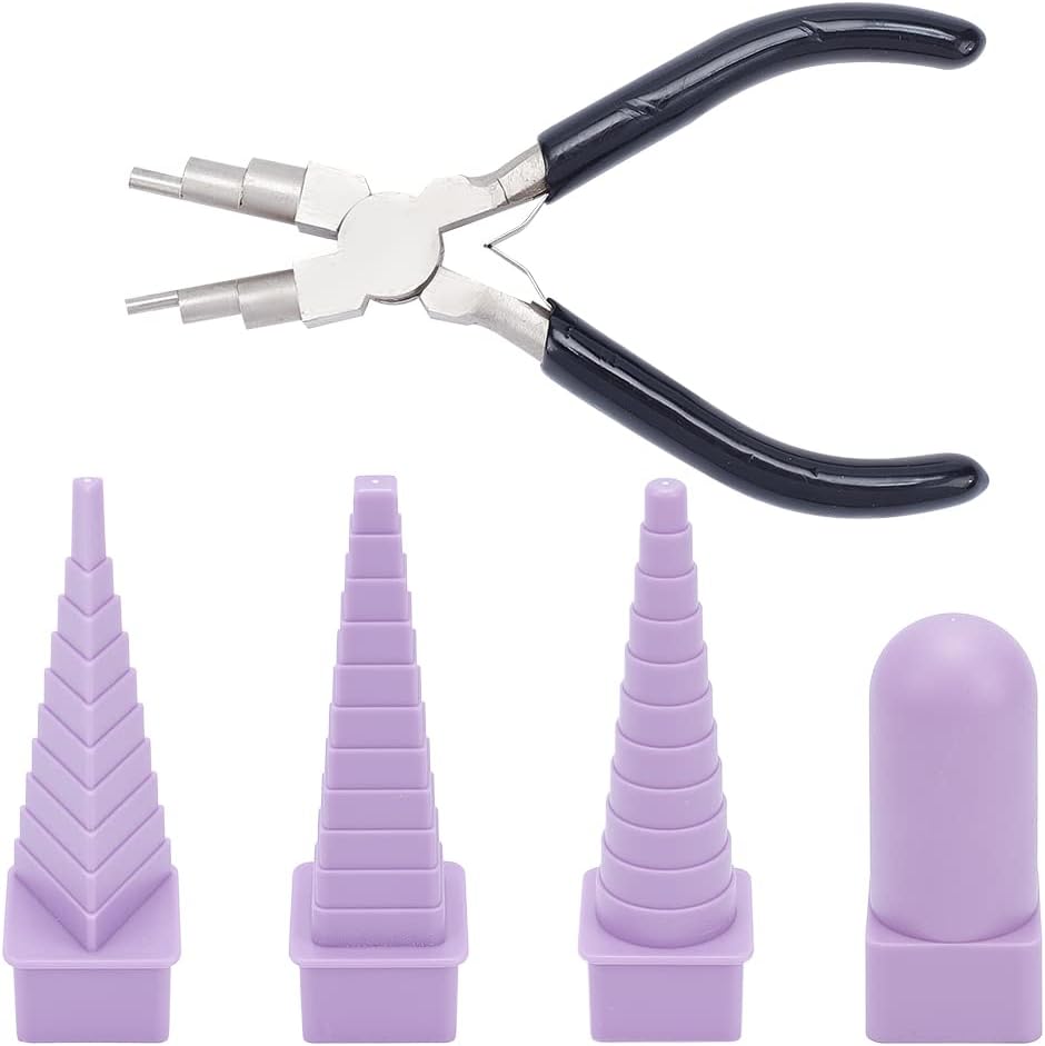 Jewelry Making Loop Pliers - 5-in-1 쥬얼리 플라이어 세트(만드렐 포함) 5.9인치