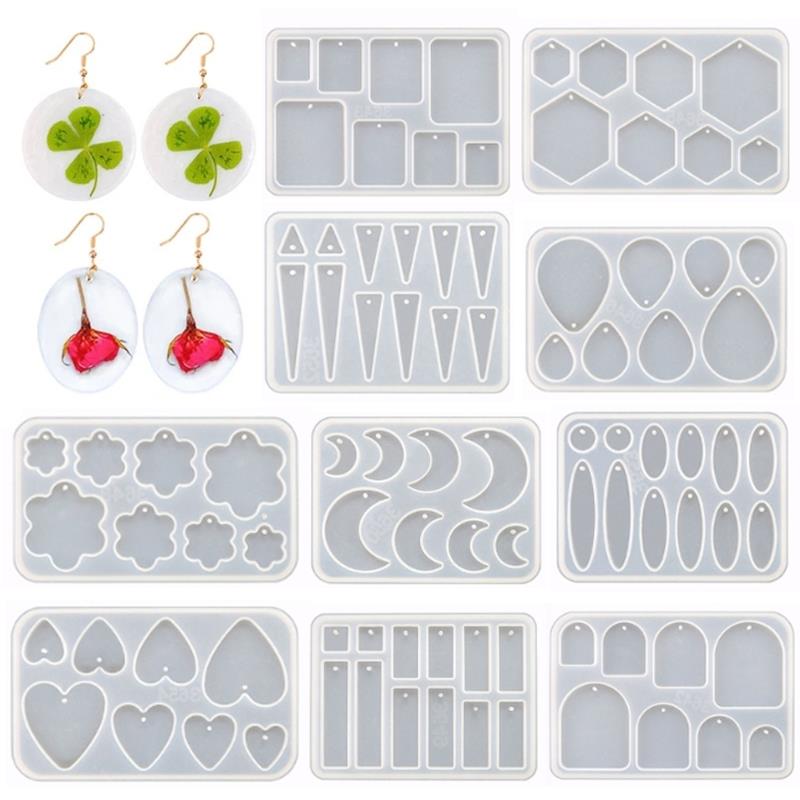 Jewelry Making Degree - 실리콘 귀걸이 금형, 귀걸이 수지 금형,