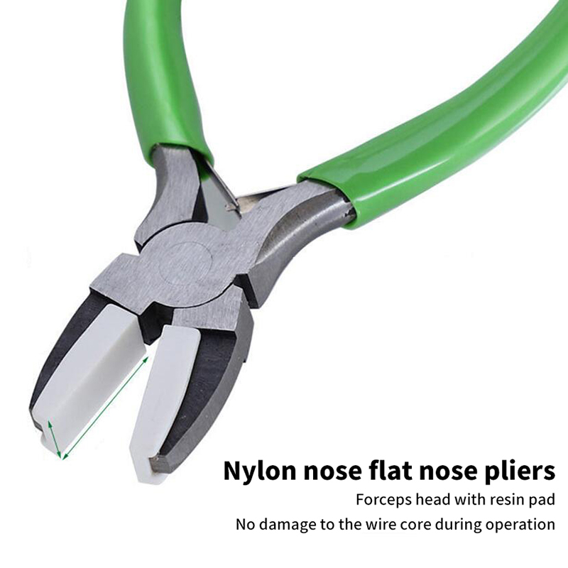 Jewelry Making Loop Pliers - ❤️ 녹색 플랫 노즈 플라이어 블랙
