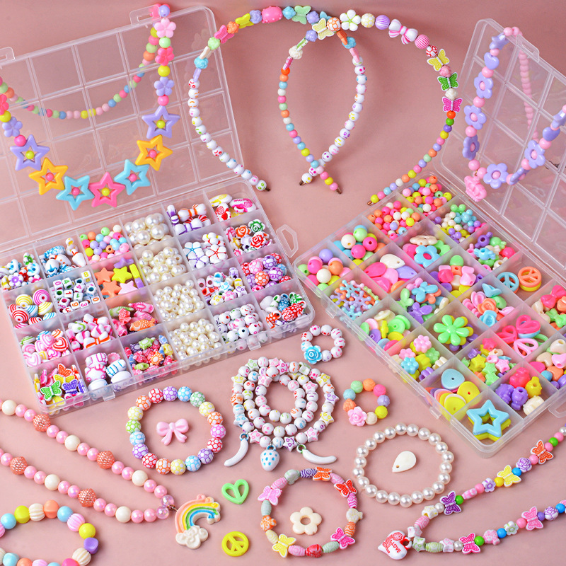 Jewelry Making Kits For Girls - DIY 수제 비즈 어린이 장난감 창의적인