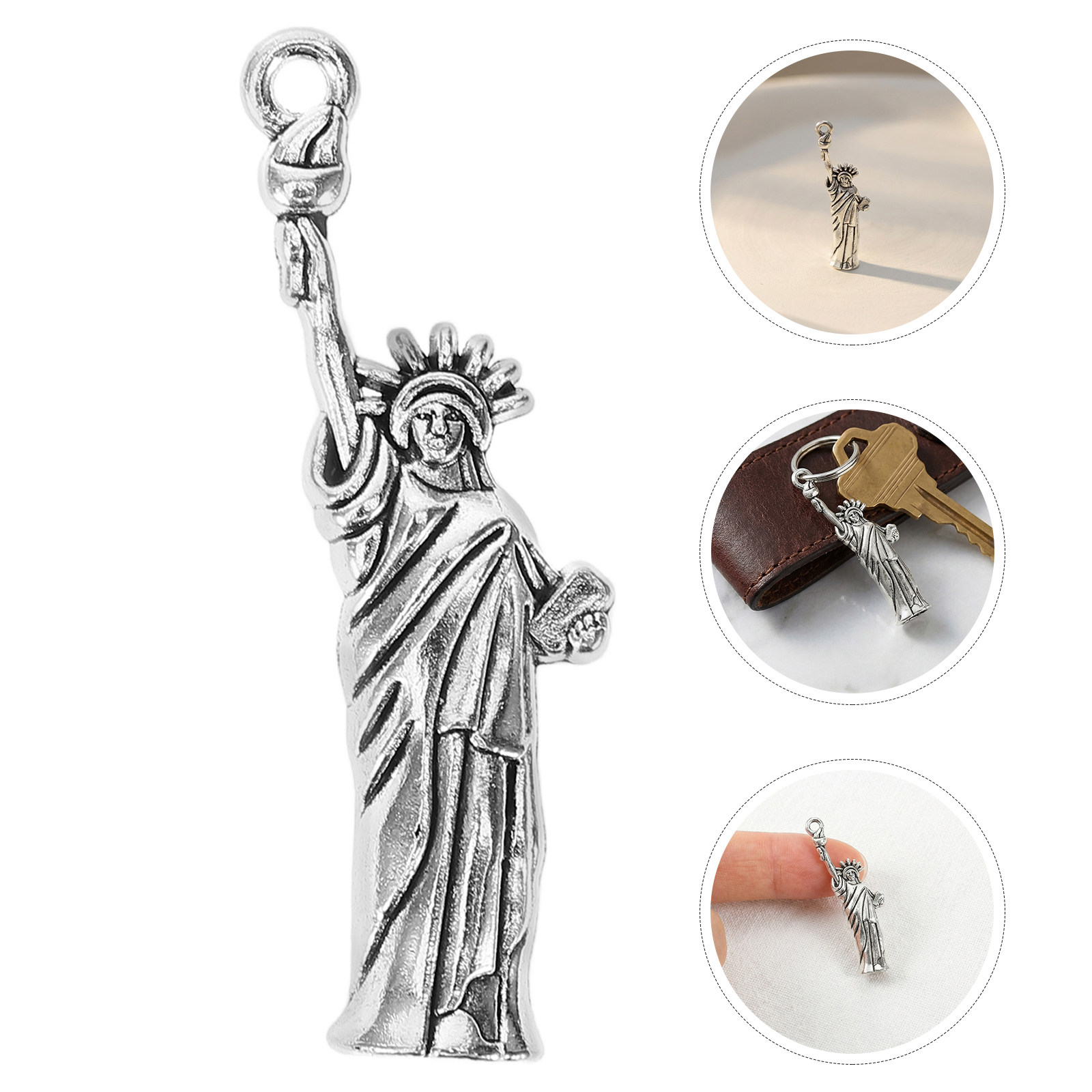 Jewelry Making New York - 50개입 자유의 여신상 참 장식 합금