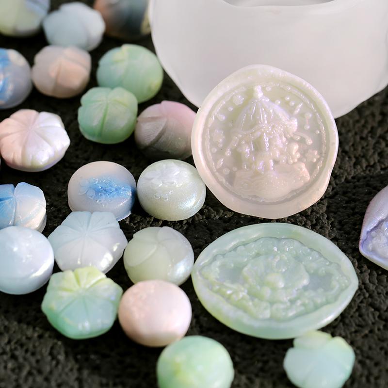 Jewelry Making Wax - 25개/봉투 투명 파이어 페인트 씰 왁스
