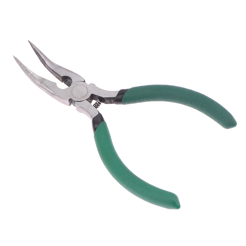 Jewelry Making Loop Pliers - 평평한 곡선 노즈 플라이어 링 루핑