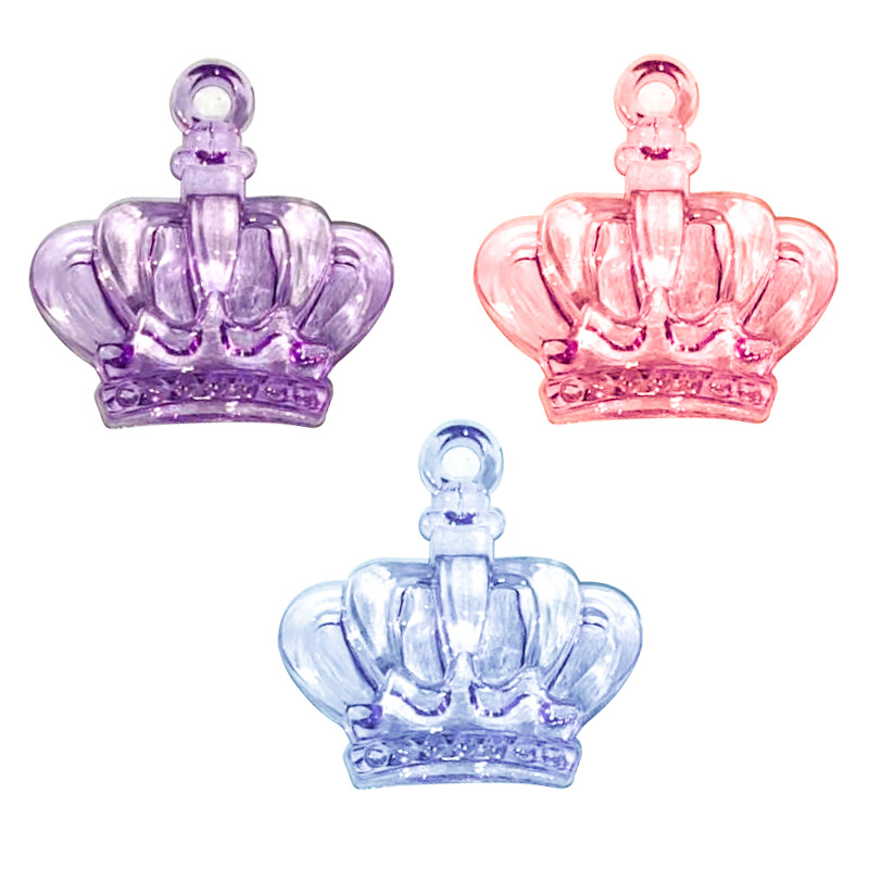 Camal 10PCS 혼합 색상 아크릴 장난감 크라운  - Jewelry Making Event 리뷰 및 가격