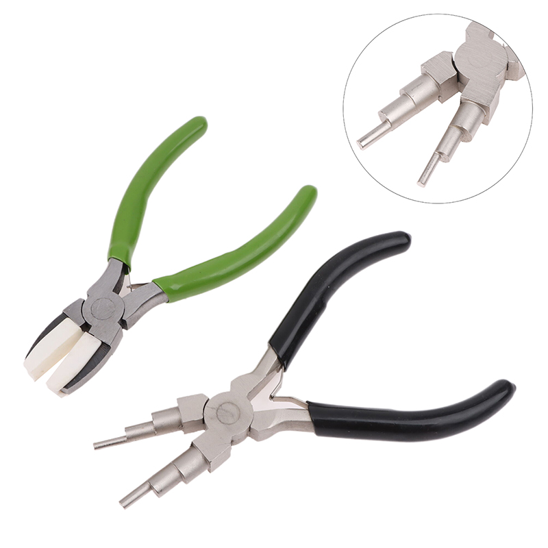 녹색 플랫 노즈 플라이어 블랙 6 in 1 라운드 노즈 - Jewelry Making Loop Pliers 리뷰 및 가격