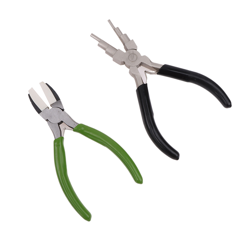 녹색 플랫 노즈 플라이어 블랙 6 in 1 라운드 노즈 - Jewelry Making Loop Pliers 리뷰 및 가격