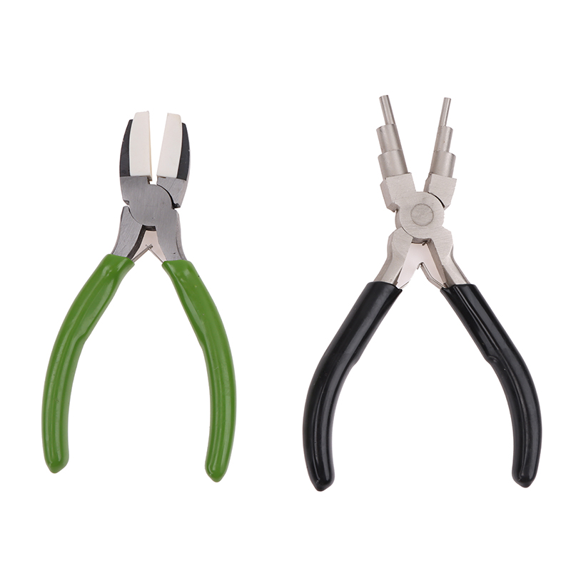 녹색 플랫 노즈 플라이어 블랙 6 in 1 라운드 노즈 - Jewelry Making Loop Pliers 리뷰 및 가격
