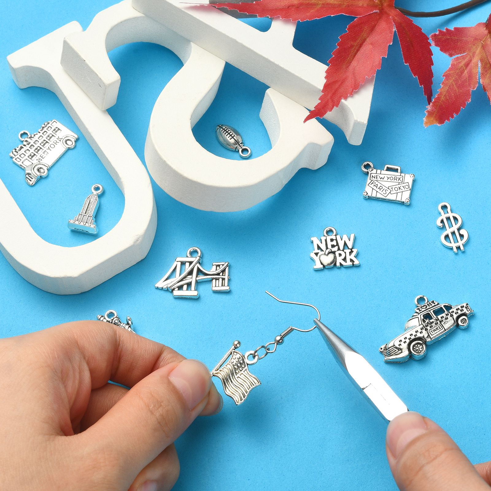 판다홀 100개 10가지 스타일 미국 뉴욕 테마 여행  - Jewelry Making New York 리뷰 및 가격