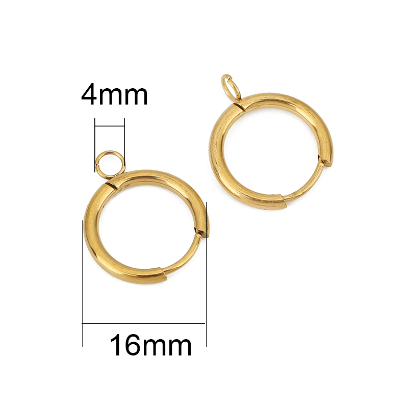 10pcs PVD 절대 페이드 귀걸이 후크 만들기 16 - Jewelry Making Hobby 리뷰 및 가격
