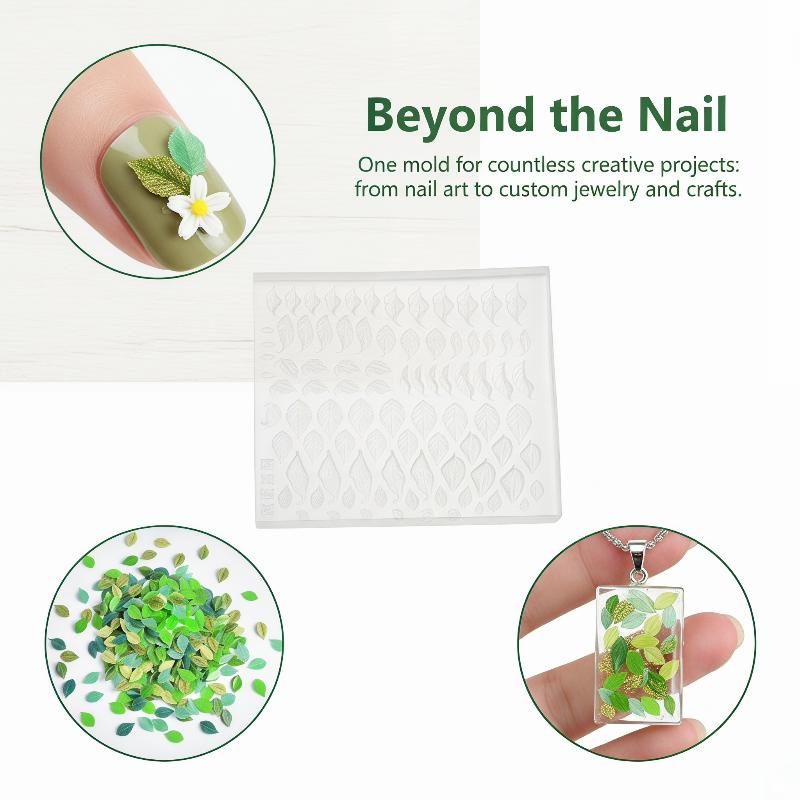 미니어처 잎 실리콘 몰드 레진 주조 3D 엠보싱 작은  - Jewelry Making Mold 리뷰 및 가격