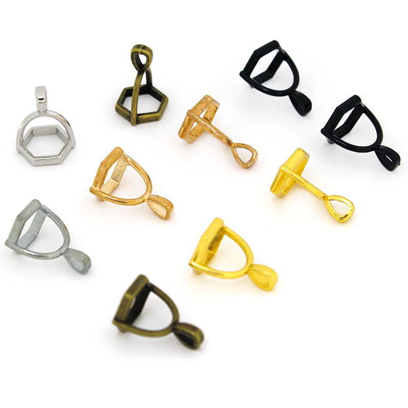 20Pcs 육각형 보석 모자 천연 석재 크리스탈 기둥  - Jewelry Making With Stones 리뷰 및 가격