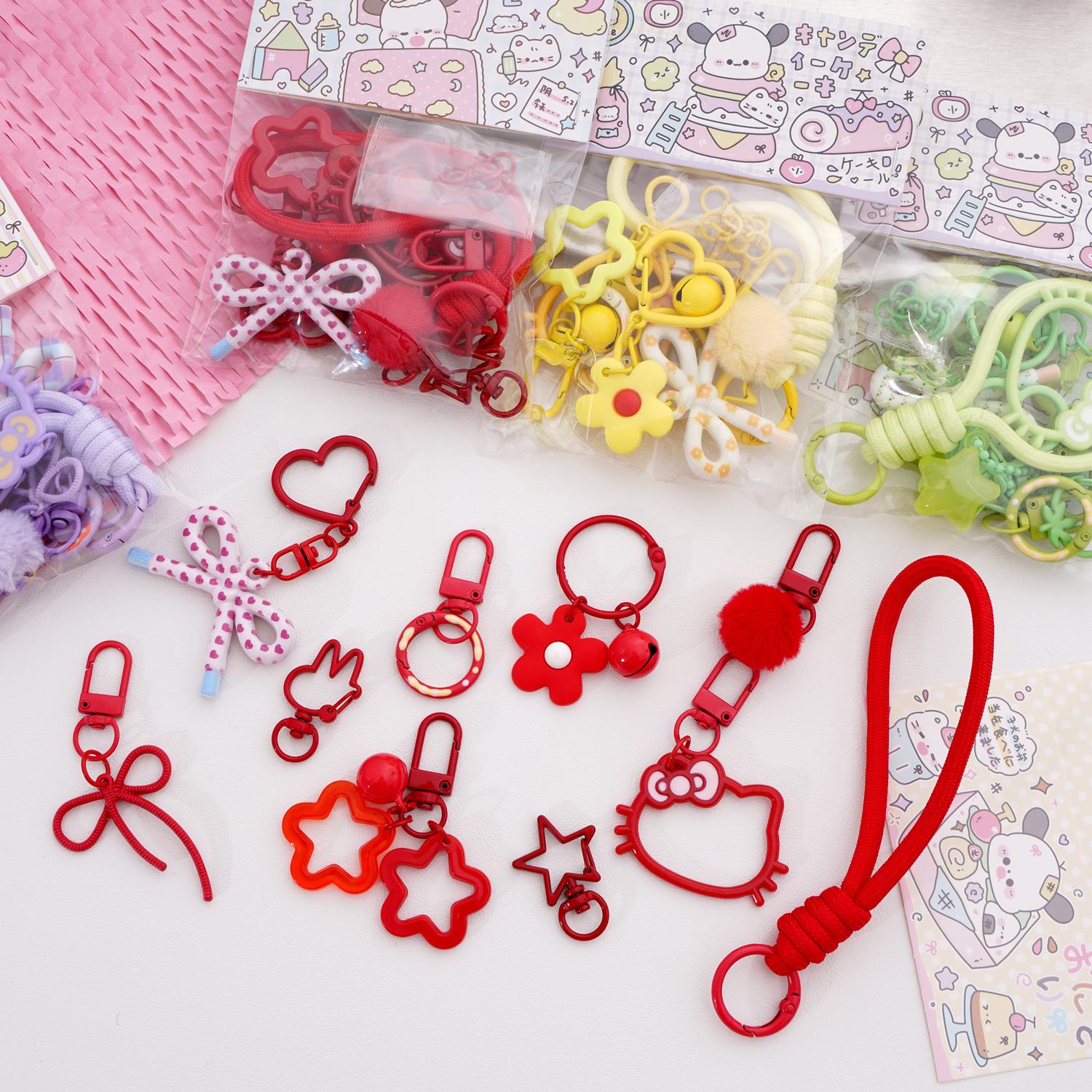새로운 스타일 10개/세트 펄러 비즈 펜던트 DIY 키 - Jewelry Making Degree 리뷰 및 가격