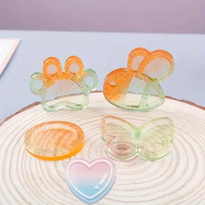 5개입 퀵샌드 펜던트 제작용 실리콘 몰드, 거울 에폭시 - Jewelry Making Mold 리뷰 및 가격