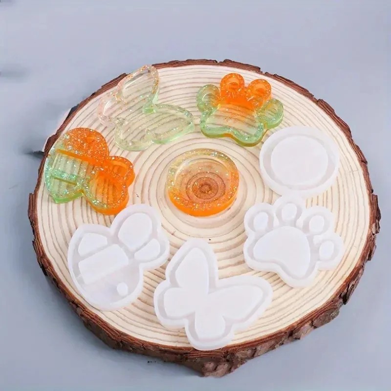 5개입 퀵샌드 펜던트 제작용 실리콘 몰드, 거울 에폭시 - Jewelry Making Mold 리뷰 및 가격