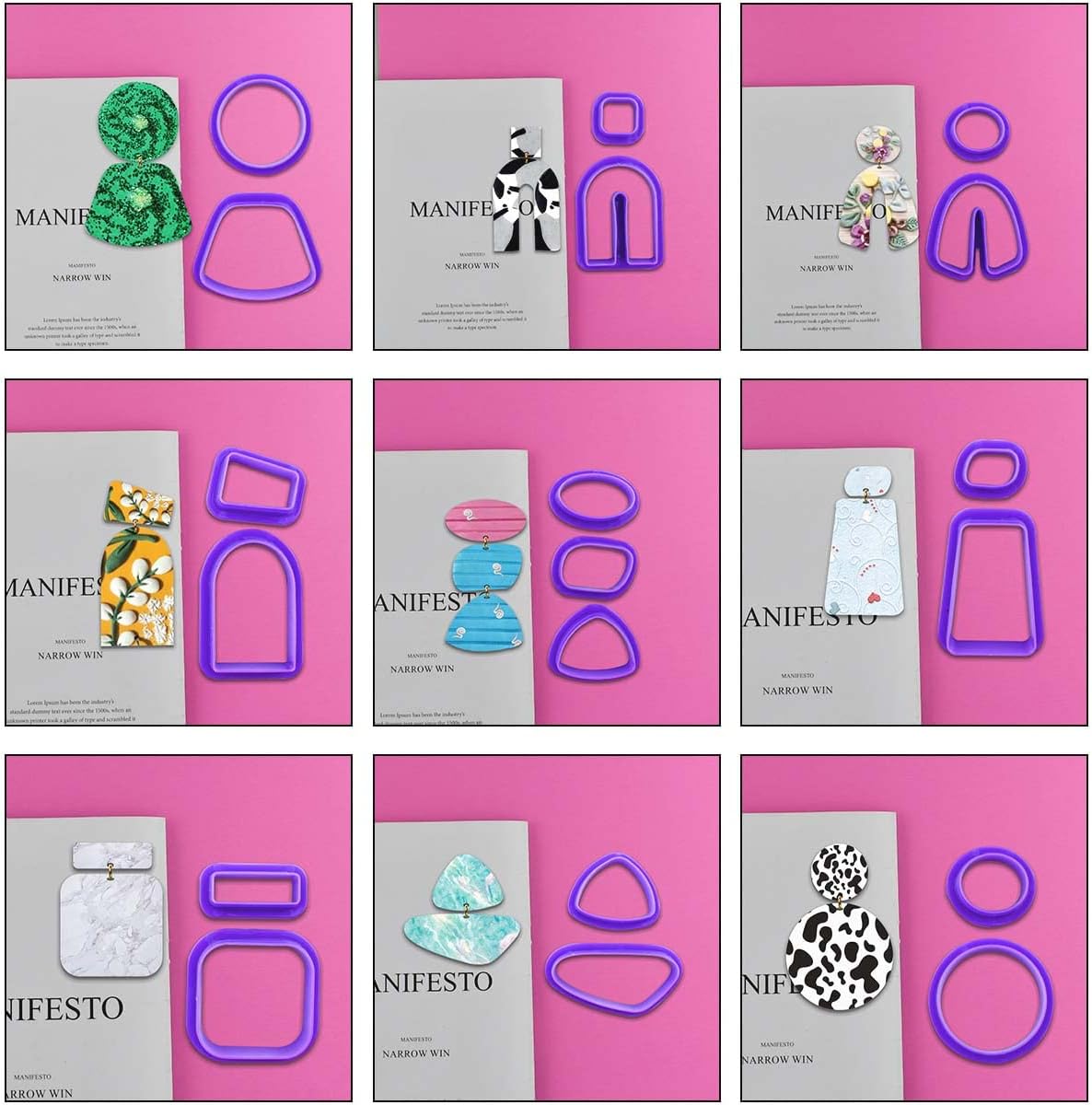 18pcs 도구, 24pcs 오븐 베이킹 클레이, 십대 - Jewelry Making Kits For Girls 리뷰 및 가격