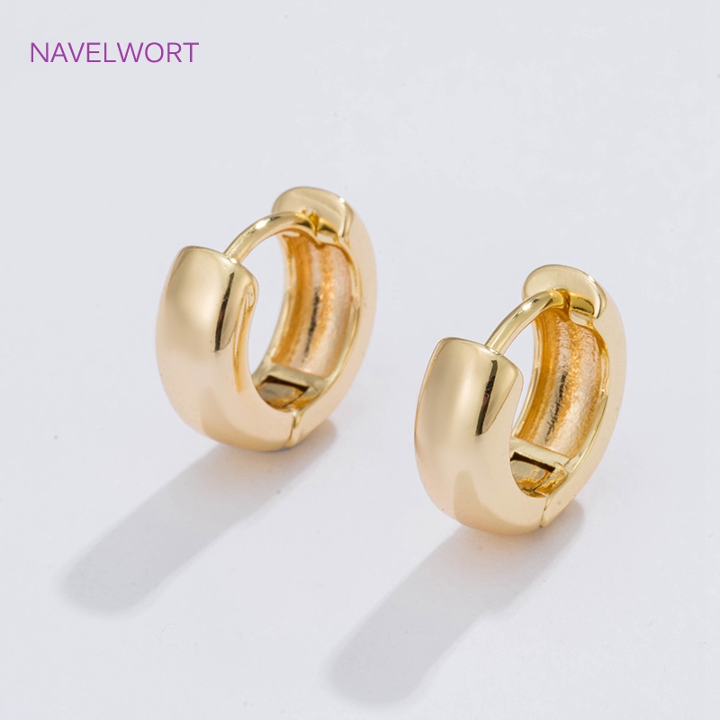 6가지 사이즈의 금도금 원형 후프 귀걸이 여성용 선물, - Jewelry Making Hobby 리뷰 및 가격