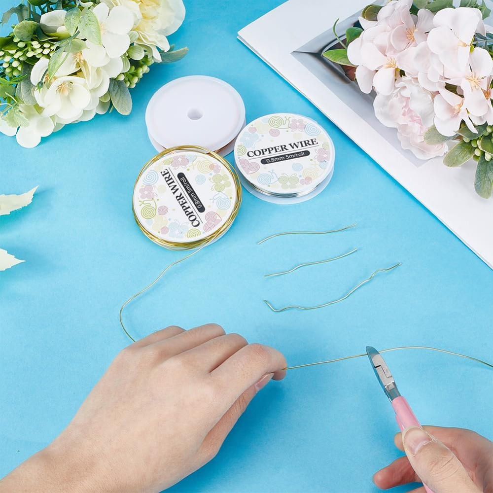 12.8M 구리 쥬얼리 와이어, 골드 실버 공예 와이어 - Jewelry Making Degree 리뷰 및 가격