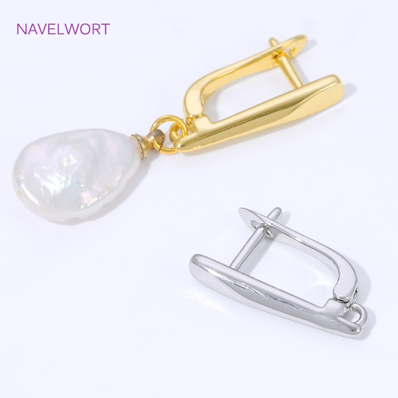 18K 금도금된 부드러운 귀걸이 고리, 귀걸이 제작용  - Jewelry Making Hobby 리뷰 및 가격