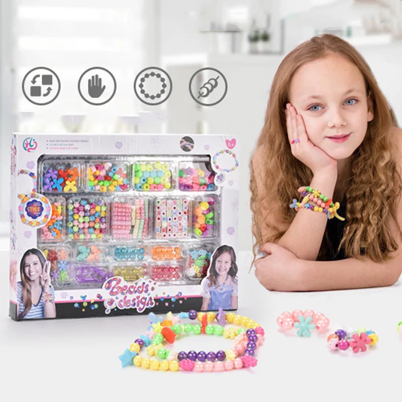 여자 DIY 구슬 세트 어린이를위한 보석 만들기 키트  - Jewelry Making Kits For Girls 리뷰 및 가격