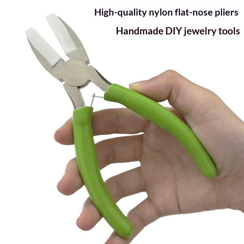 나일론 죠 플라이어 탄소강 공예 플랫 노즈 플라이어 D - Jewelry Making Loop Pliers 리뷰 및 가격