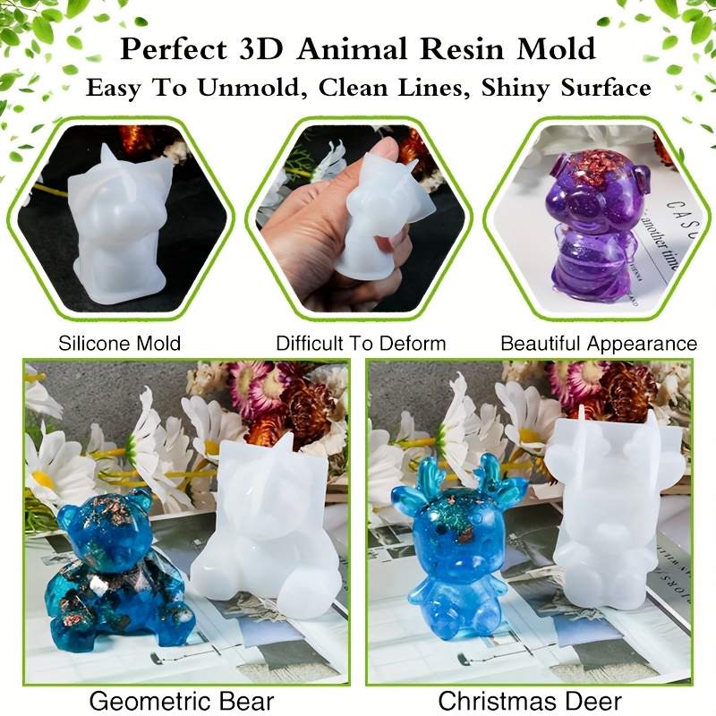 19개 레진 몰드 세트, 레진 제작, 데스크탑 장식품, - Jewelry Making Mold 리뷰 및 가격