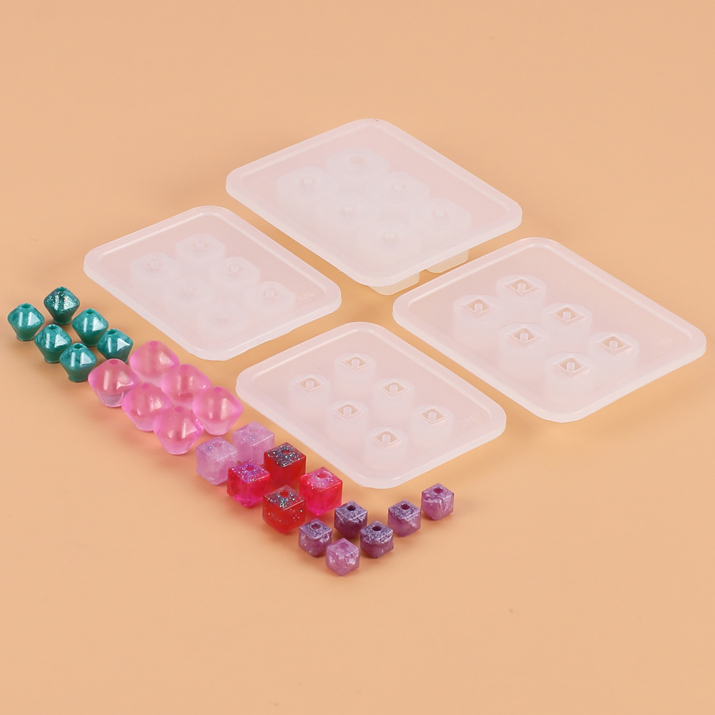 사각형 실리콘 몰드 DIY 6구 비즈 몰드 쥬얼리 비즈 - Jewelry Making Mold 리뷰 및 가격