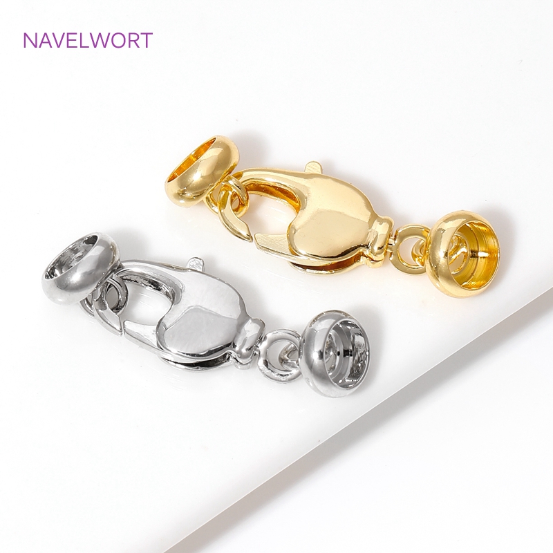 18K 골드 도금 황동 랍스터 걸쇠 커넥터, 보석 엔드 - Jewelry Making Hobby 리뷰 및 가격
