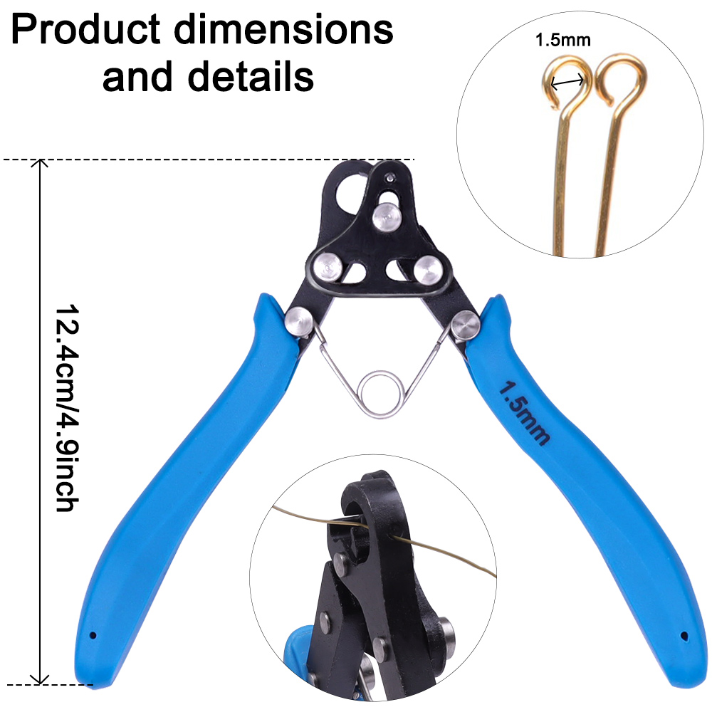 DIY 귀걸이 팔찌 목걸이 제작용 펜치 루퍼 공예 와이 - Jewelry Making Loop Pliers 리뷰 및 가격