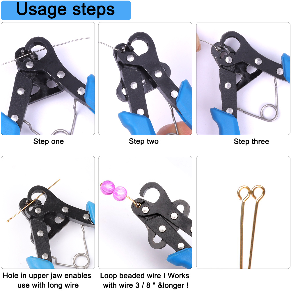 DIY 귀걸이 팔찌 목걸이 제작용 펜치 루퍼 공예 와이 - Jewelry Making Loop Pliers 리뷰 및 가격