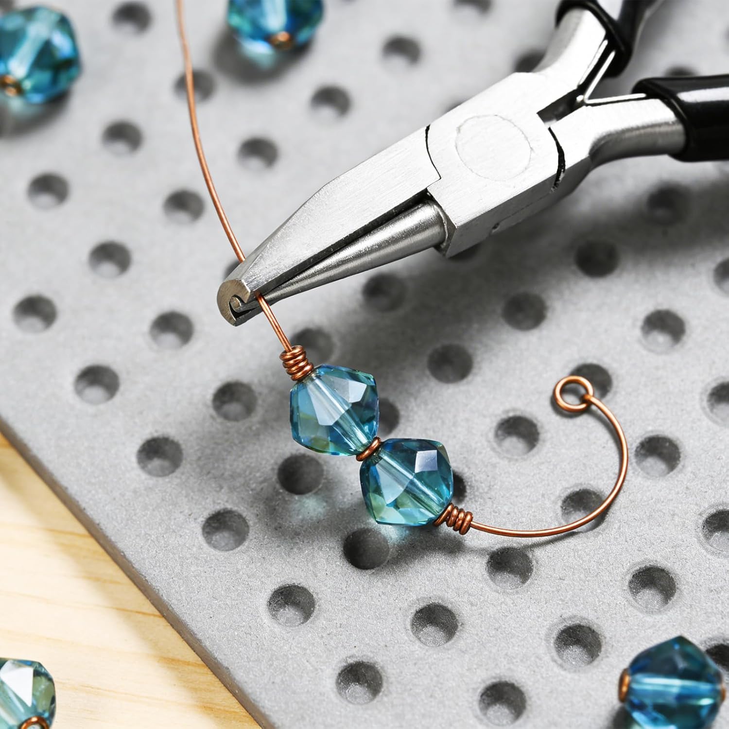 오목형 와이어 루핑 플라이어, 쥬얼리 제작 도구, DI - Jewelry Making Loop Pliers 리뷰 및 가격