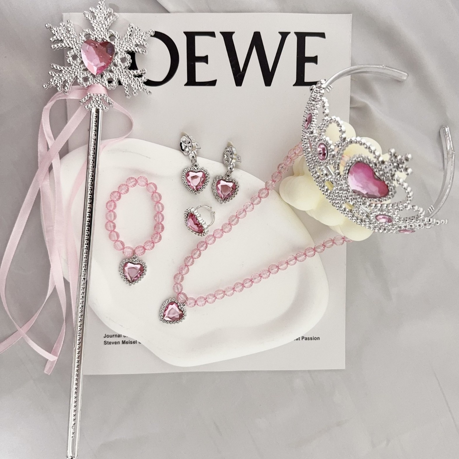공주 소녀 목걸이 세트 왕관 머리 장식 어린이 겨울왕국 - Jewelry Making Kits For Girls 리뷰 및 가격