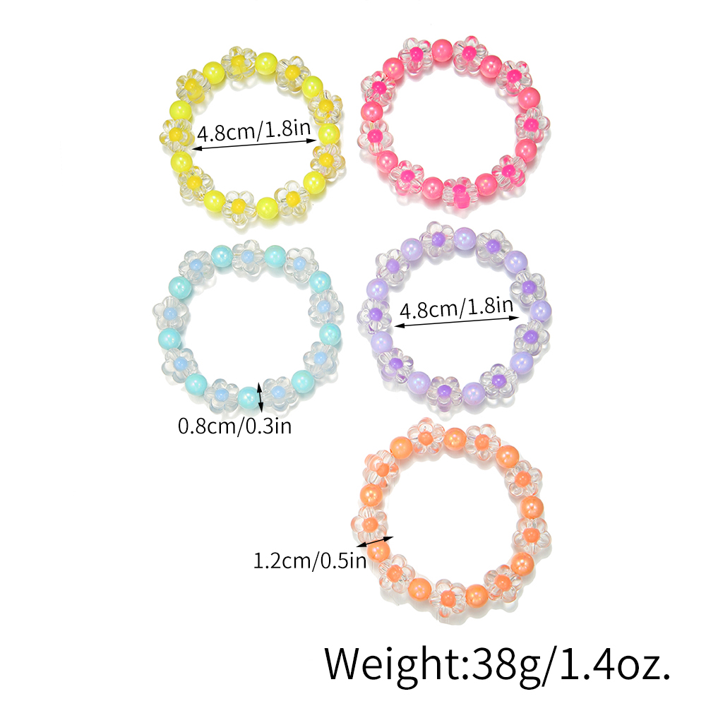 화려한 구슬 꽃 팔찌, 여자 우정 팔찌, 보석 선물,  - Jewelry Making Kits For Girls 리뷰 및 가격