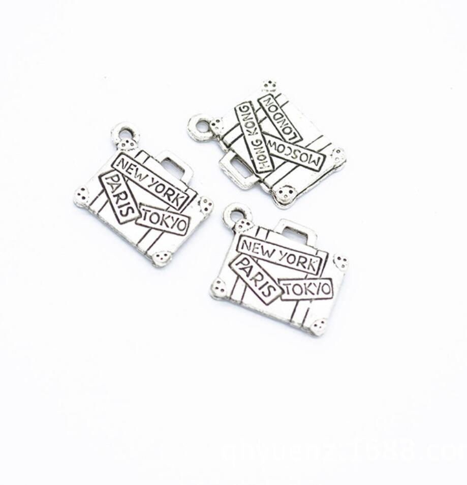 150pcs 참 여행 가방 뉴욕 파리 도쿄 17x13m - Jewelry Making New York 리뷰 및 가격