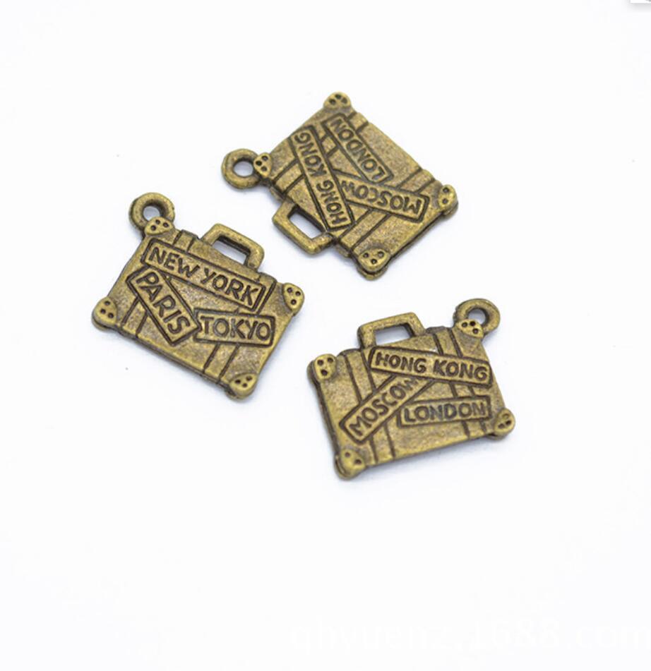 150pcs 참 여행 가방 뉴욕 파리 도쿄 17x13m - Jewelry Making New York 리뷰 및 가격