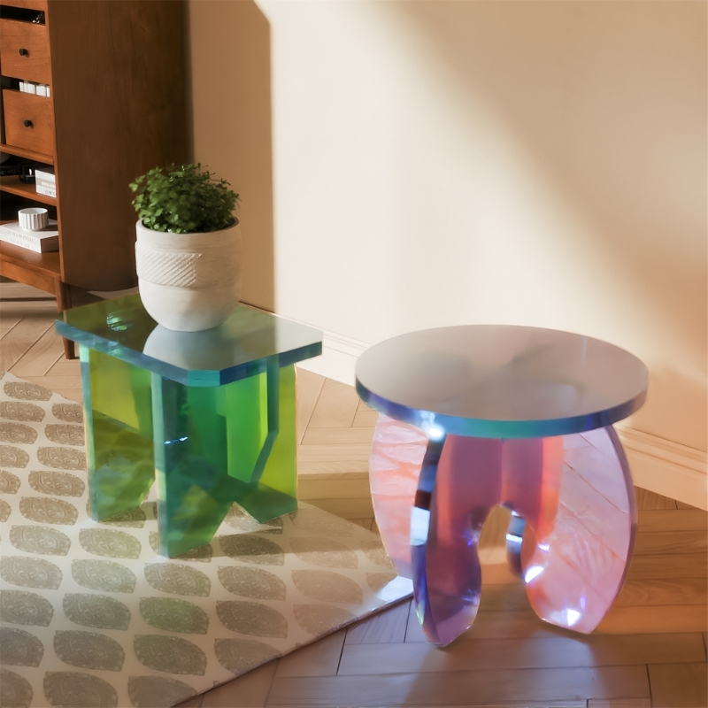 정사각형 및 원형 모듈형 스툴 레진 및 실리콘 몰드,  - Jewelry Making Mold 리뷰 및 가격
