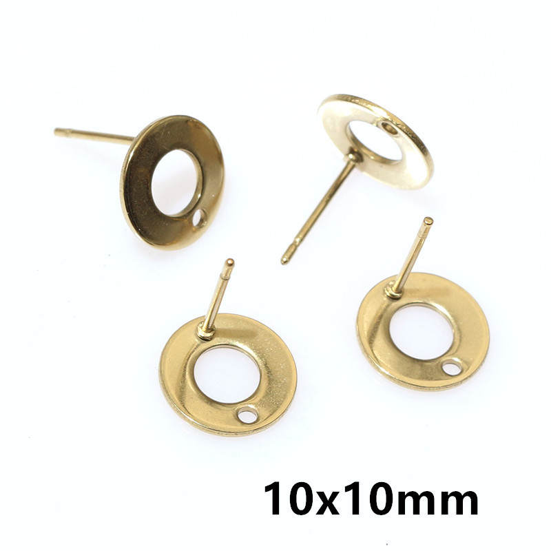 20pcs 스테인레스 스틸 공예 귀걸이 스터드 기하학적 - Jewelry Making Hobby 리뷰 및 가격