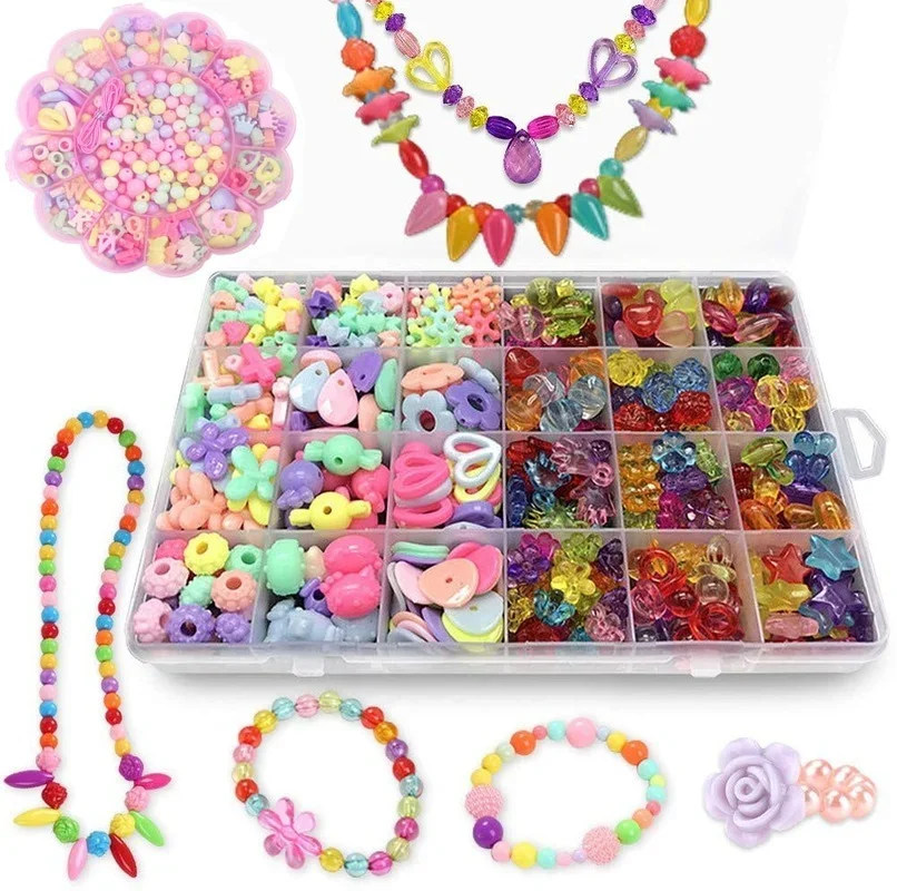 여아용 DIY 비즈 세트, 쥬얼리 제작 키트, 진주 비 - Jewelry Making Kits For Girls 리뷰 및 가격